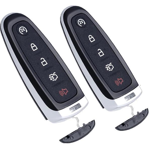Car Key Fob Replacement Fits For Ford Explorer Edge 2011-2015 Expedition Flex Taurus 2013- Focus Escape Lincoln MKS MKT MKX Navigator Keyless Entry