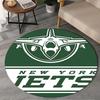 Jets Helmet Round Rug for Livingroom,Bedroom, Palyroom, Chair Rug, Area Rug, Circle Carpet, Large Size Fan Christmas Gift