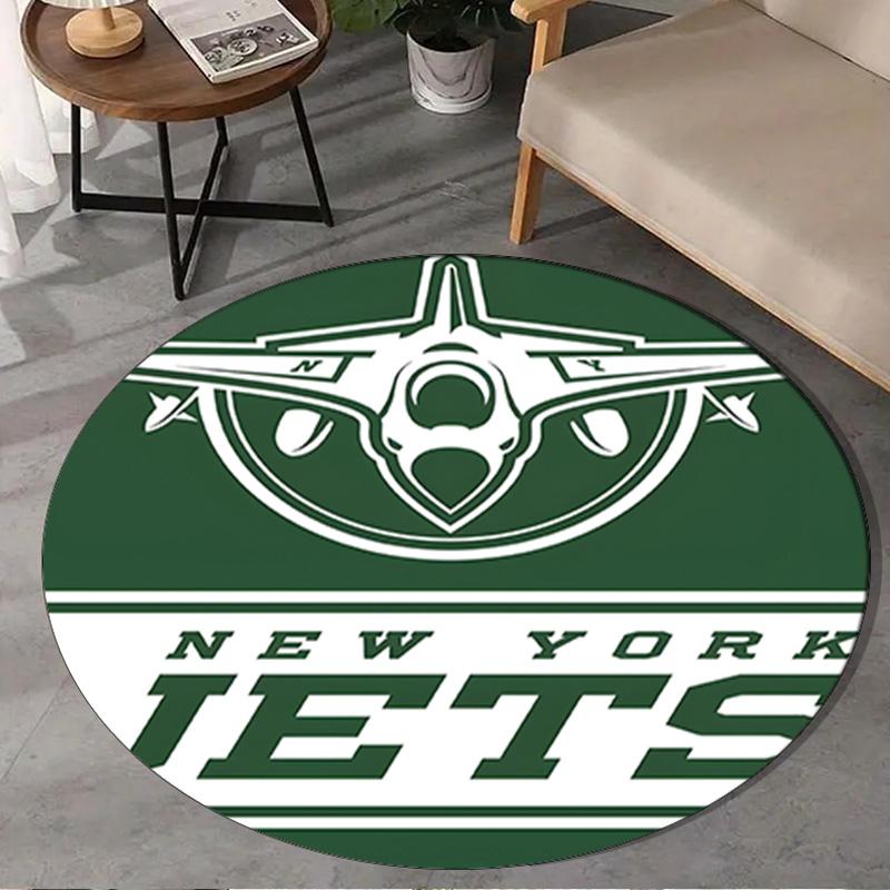 Jets Helmet Round Rug for Livingroom,Bedroom, Palyroom, Chair Rug, Area Rug, Circle Carpet, Large Size Fan Christmas Gift