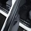 1/4/5Pcs Car Door Sill Scuff Plate Decor Carbon Fiber Stickers For BMW Mini Cooper One JCW F54 F55 F56 F57 F60 R50 R52 R53 R55