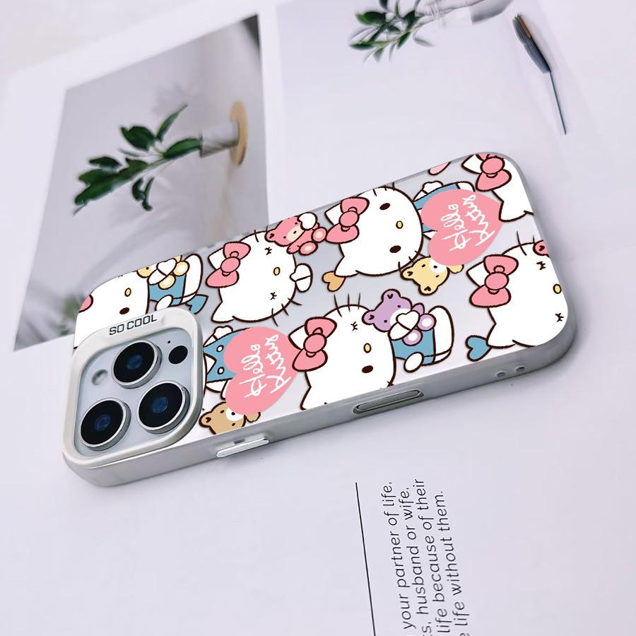 Hello Kitty Sanrio TK Cute Phone Case for Apple iPhone 14, White