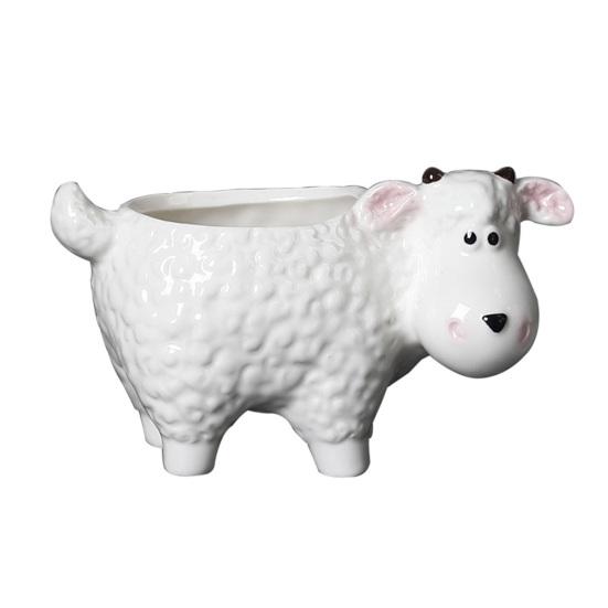 Cartoon Sheep Candle Holder Votive Tealight Candle Stand Living Room Bathroom Candlestick Decoration Table Centerpiece Ornament