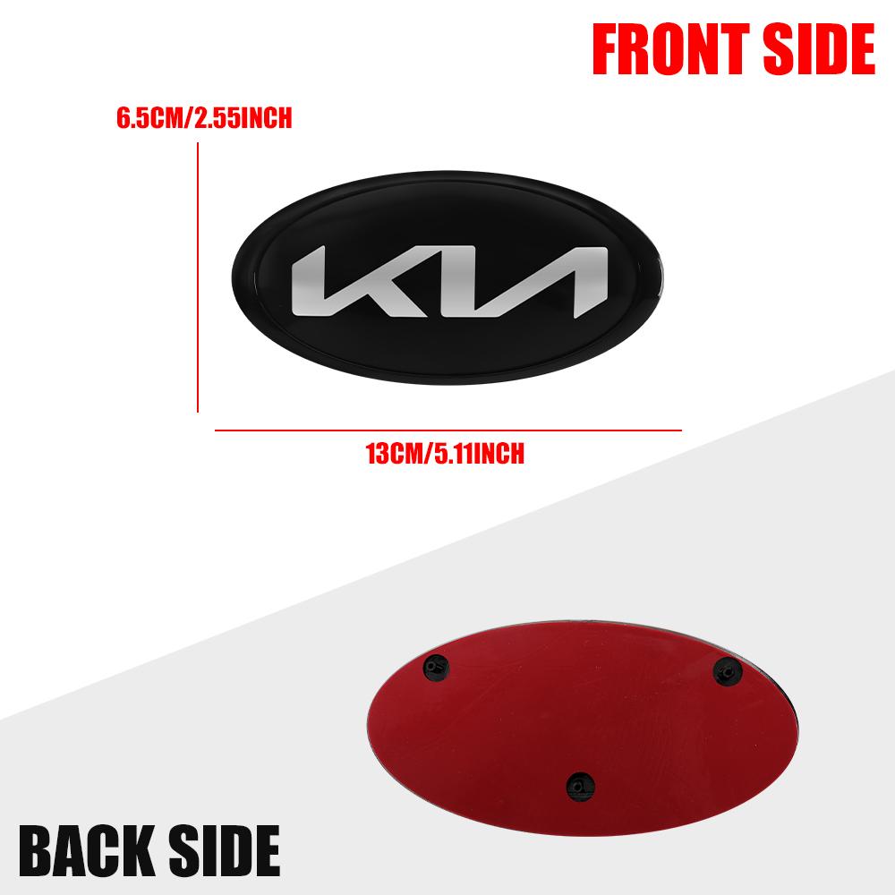 1pcs 3D Car Emblem Center Badge Sticker Decal Styling Accessories For KIA Rio Ceed Sportage Cerato Soul Sorento K2 K5 Picanto