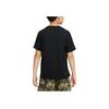 Nike Multi Logo Reflective Design Crew Neck Short Sleeve T-Shirt Kids Tops Black FB1292-010