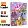 Cross-border New Virus Super Virus Infection Card Interactive Toy Foreign Version of Family Gathering Game Card