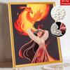 Disney Pearl Painting Mulan DIY Pearl Painting Gem Art Pearl Dot Painting Picture Crafts Adult Beginner Gifts Home Decor