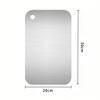Stainless Steel Non-slip Thick Cutting Board - Large, Anti-mold, Needle Design for Household Use
