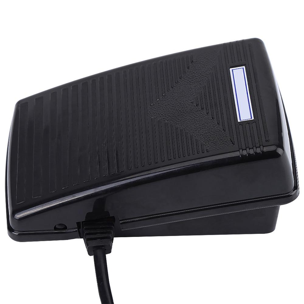 Replacement Foot Pedal Power Cord Foot Control Pedal 220V EU Plug Sewing Machine Pedal Plastic Speed Control Pedal Home Sewing