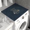 Solid Color Washing Machine and Refrigerator Dust Cover: Diatom Mud, Absorbent, Non-Slip, Dirt-Resistant Mat