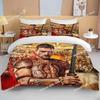 Antikes Rom Gladiator Bettwäscheset Bettbezug Krieger Krieger Einzelbett Twin Full Queen Erwachsenenhaushalt Bett Drei-Teile-Set