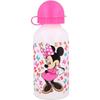 Water Bottle - STOR - Mickey Mouse - 400 Ml - Aluminium - Pink/White