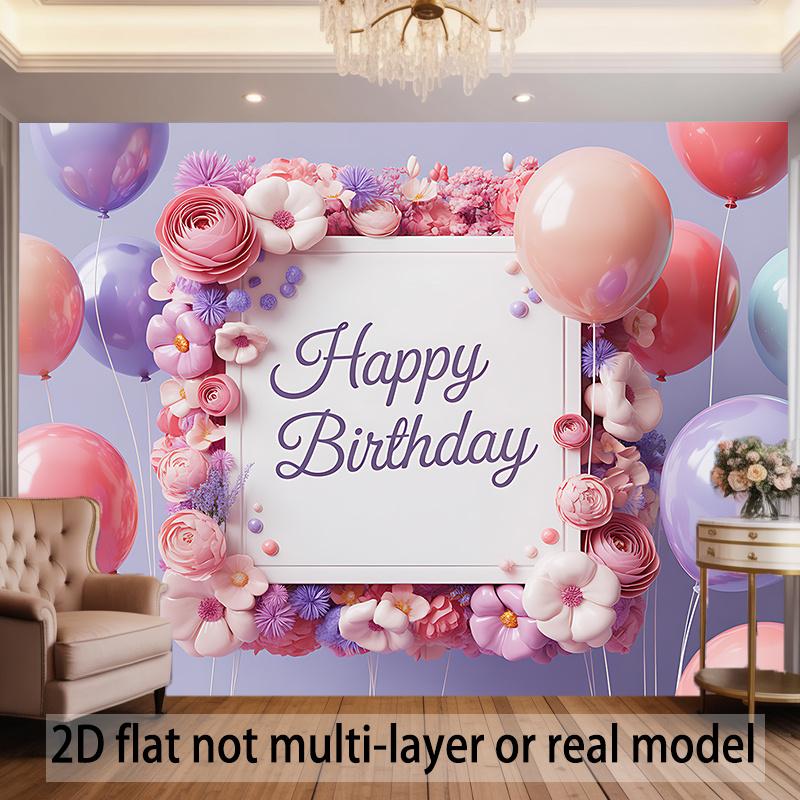1pc Photography Party Banner - Party Supplies
