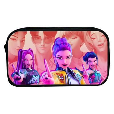 Nowy Huntrix Kpop Nadruk Akcesoria Piórnik Dziewczyna Łowca Demonów Uczniowie Szkół Podstawowych i Średnich Piórnik Etui na Artykuły Papiernicze