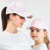 Kids Baseball Cap Girls Ponytail Hat Adjustable Golf Hat for Toddlers Girls Boys Outdoor Sun Protection Hat for Sports Beach