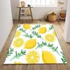 Fruit Lemon Print Floor Mats Door Decoration Home Living Room Floor Mats
