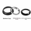 CNC Machined Bicycle Front Fork Bowl Set Bike Headset Kit  Bike Front Fork Installation
