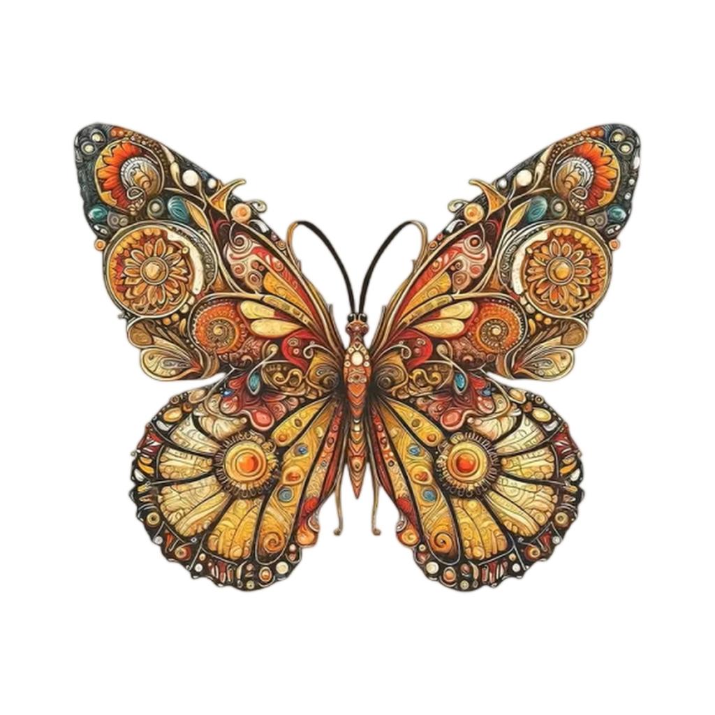 Metal Butterfly Wall Art Decor Large Size Iron Artwork for Living Room Bedroom Office Indoor Outdoor Hanging Decoration