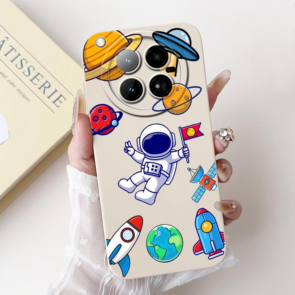 Cartoon Fashion Back Cover For Infinix Zero 40 4G X6860 Phone Case Soft Silicone Dragon Astronaut Black Cat Funda Zero40 Bumper