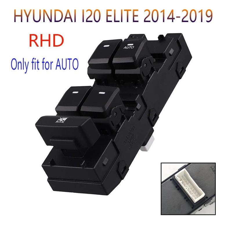 

Car Accessories for Hyundai I20 2014- Front Right RHD Electric Power Window Switch Glass Lifter Control Button AUTO Parts