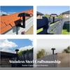 Antenna Wall Mount Outdoor Bracket with Mounting Screws Rust-Resistant