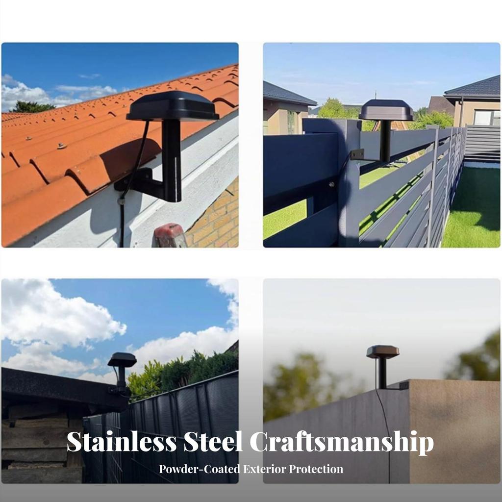 Antenna Wall Mount Outdoor Bracket with Mounting Screws Rust-Resistant