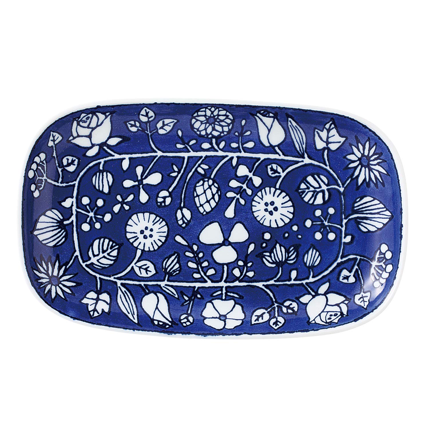 

Hamato Flower Parade Long Plate (Blue) 15-17 синій
