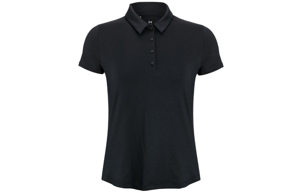 Under Armour Polo Shirt Women s Black 1383612-001 S