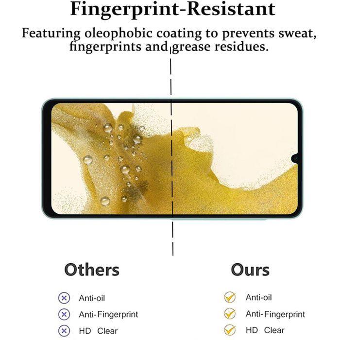 Film de protection en verre trempé - BOOLING - Samsung Galaxy A17 - 4 pièces - Résistant aux rayures - Antichoc