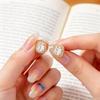 Women's Light Luxury Gold-Plated Square Zircon Earrings – Exquisite, Simple, High-End Feel