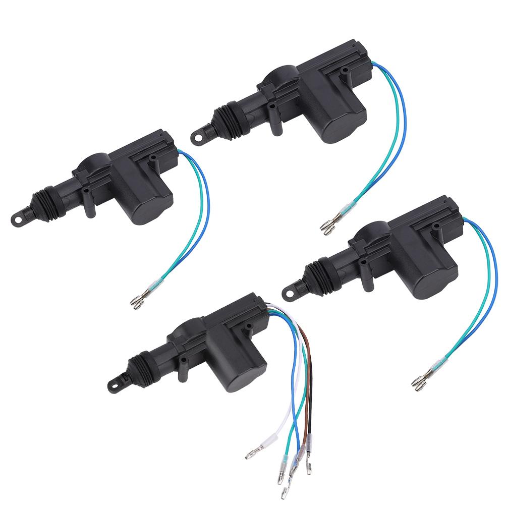 Car Universal Door Remote Keyless Entry Central Lock Kit System with Light Anti Theft Device