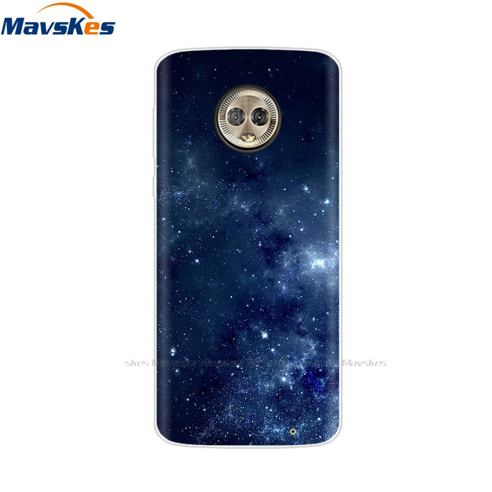 Silicon Case For Moto G6 Plus Case Full Protection Soft Tpu Back Cover On For Motorola MotoG6 G6 Play Bumper Phone Shell Coque