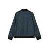 FILA X MIHARA YASUHIRO Logo Printed Geometric Pattern Oversized Jacket Men Jacket Black F11M223501F-BK