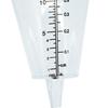 Clear Plastic Cone Rain Gauge Innovative Starter Gardening Plant Growing