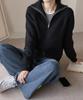 Bbaebbae Two-Way Zip-Up Daily Soft Knit Cardigan 3 Colors