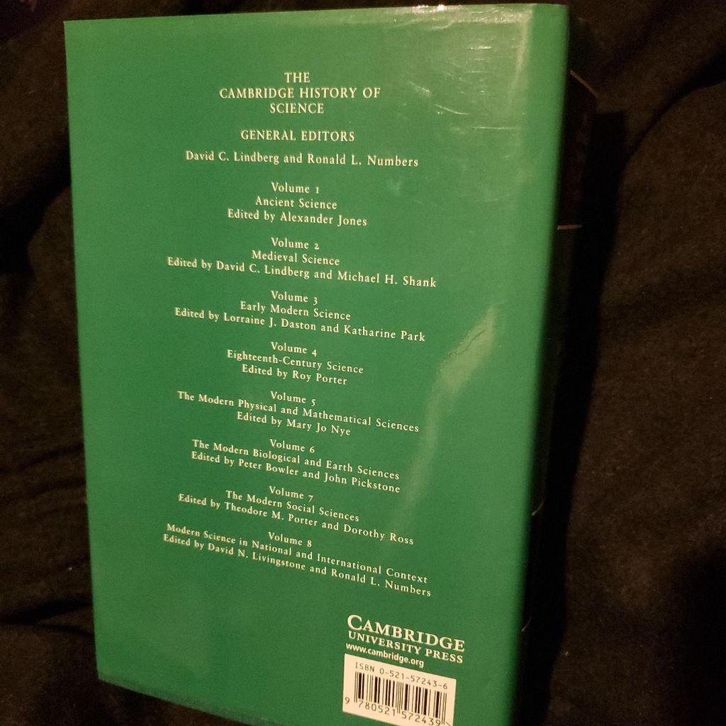 [USED] The Cambridge history of science. vol.4