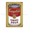 Campbells Soup Bordeaux Metal Signs Create Plaques Designing Printed Wall Cave Tin Sign Poster