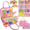 Popular Baby Early Education Felt Backpack Busy Board Toy