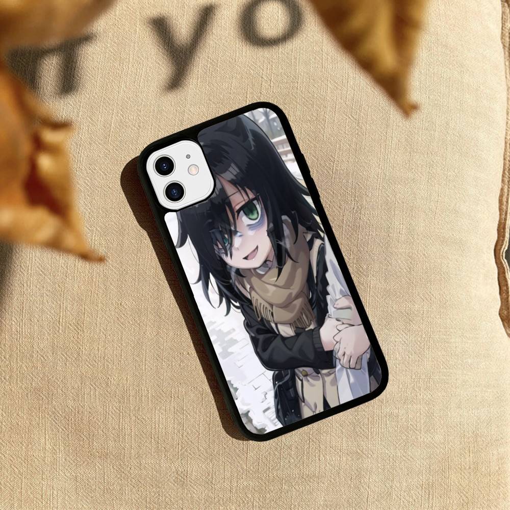 Watamote K-Kuroki T-Tomoko Phone Case For IPhone 17 16 15 14 13 Plus 12 11 Pro Max PC+TPU Cases Back Cover