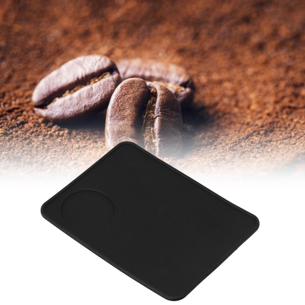 2 Pcs Set Non-Slip Silicone Anti Slip Coffee Mat Silicone Tamping Pad For Bar