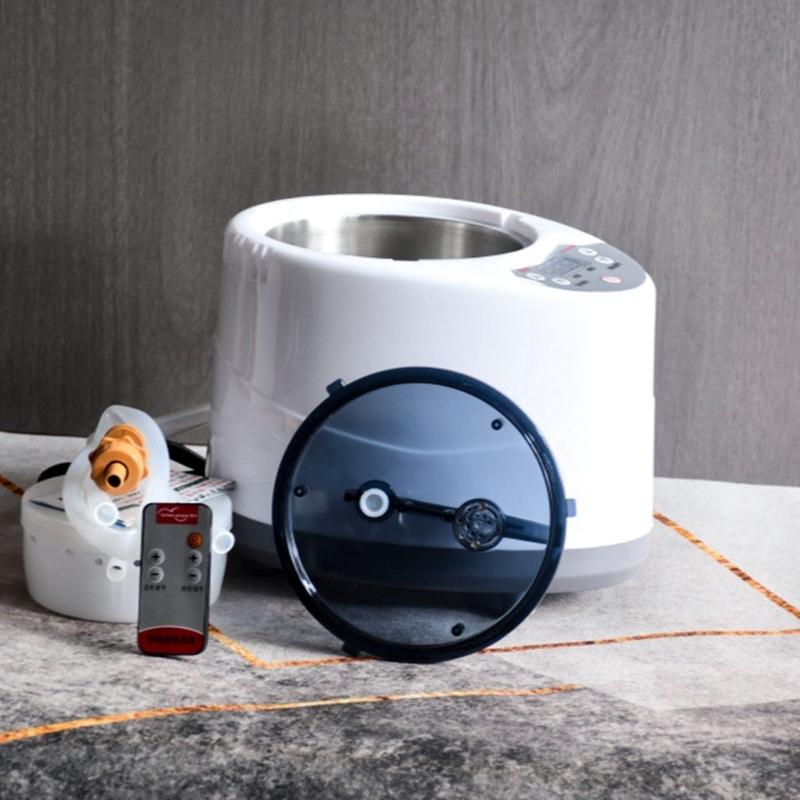 Transportable Efficient Steam Generator with 3L Large Capacity Safety Auto close for Home steambath Relaxation Experience
