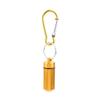 Mini Waterproof Portable Aluminum Pill Box Cases Container Organizer Storage For Vitamin Fish Oils Keychain Earplug