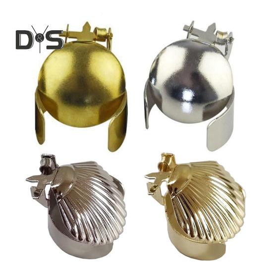 4Pcs/Set Automatic Candle Extinguisher Metal Shell Candle Wick Flame Snuffer Clip Adjustable Ring Putting Out Candle Stopper Candle Accessories