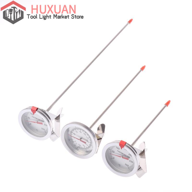 1 Piece 0~200℃ 0~300℃ Cooking Temperature Meter Stainless Steel Probe Thermometer Kitchen Tools Milk Coffee Food Meat Gauge 2