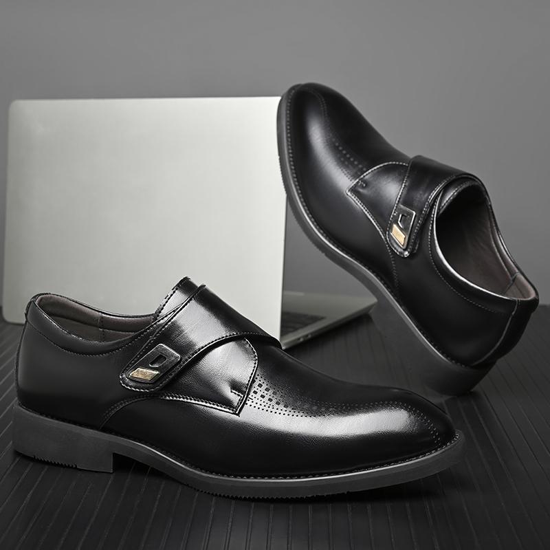 

Мода Классика Бизнес ЧЕРНЫЙ Мужские Туфли Мода Элегантные Формальные Свадебные Универсальные мужские Слипоны Вечеринка и офис Роскошные туфли 44 чёрный