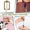 Six cute and beautiful cat-shaped phone charms, handmade, suitable as pendants, keychains, etc.