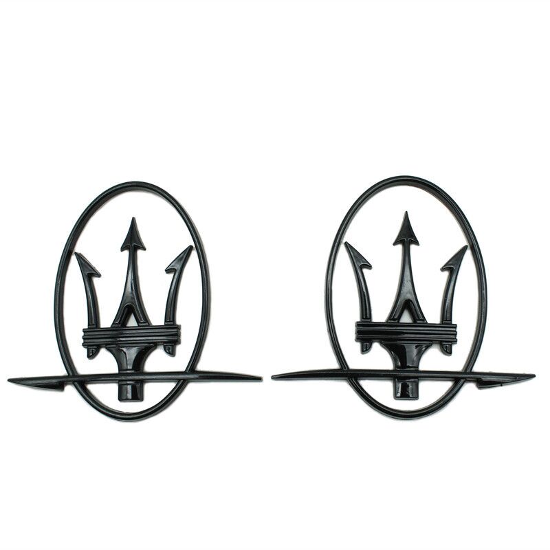 Car Sticker For Tesla Model3 Y S XMaserati Granturismo Quattroporte GTS Ghibli Levante GT Logo Car Emblem Badge Styling Stickers