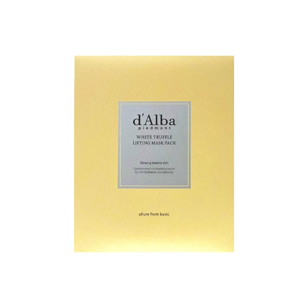 d'Alba White Truffle Lifting Mask Pack 1 box (4 sheets)