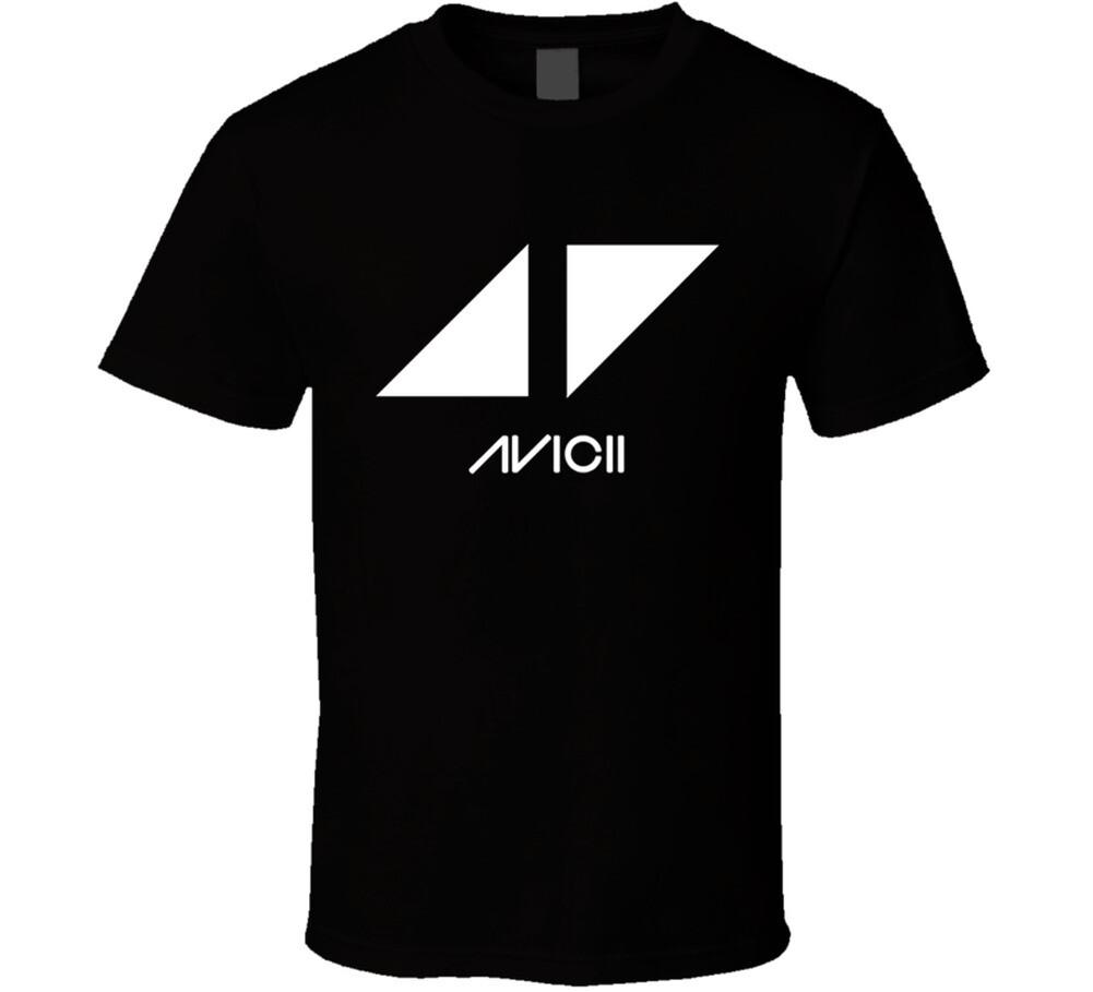 AVICII TRIANGLE WHITE TEE T Shirt Mens Womens Tees Top S