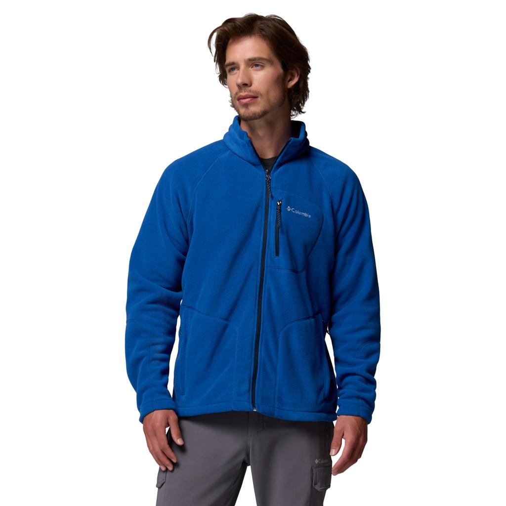 Columbia Fast Trek II Full Zip Fleece, Mens Blue Fleece