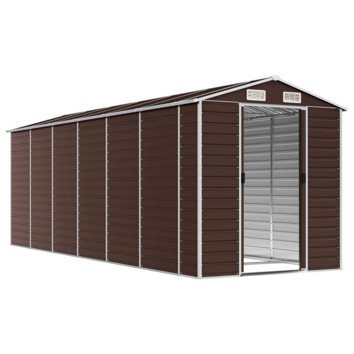 VidaXL Abri de Jardin, Cabane à Outils avec Poignées, Remise à Outils avec Toit Inclinable, Abri de Rangement Terrasse, 3188269